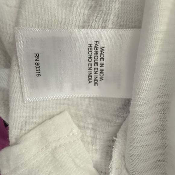 Lucky Brand Floral Lace Trim Top - Picture 4 of 4